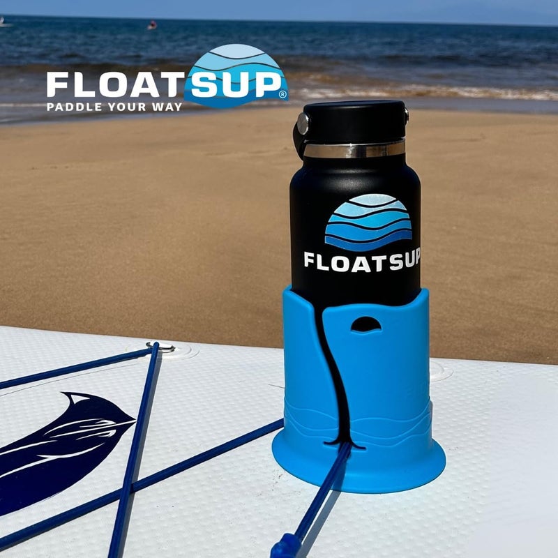Floatsup ® Jumbo Paddle Board and Kayak Water Bottle/Drink Holder (Signature Blue) - Image 4
